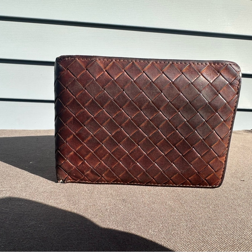 Rare color Bottega Veneta Leather Wallet bifold